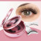 Faux Cils Magnetique 2 Paires Cils Extension Cils Magnétiques Réutilisable Naturel Extension Cils Magnetique Aucune Colle Requise Faux-Cils Magnetic avec Applicateur(SET-E)