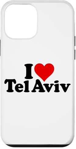 ICH LIEBE HERZ TEL AVIV Hülle für iPhone 12 mini