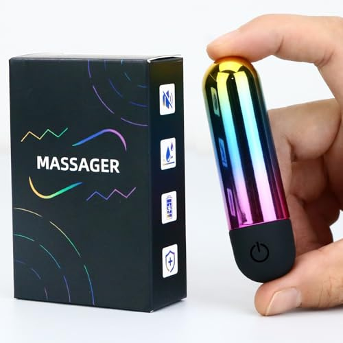 Mini Vibrador Bala para Mujer – Estimulador de Clítoris Femenino Silencioso y Recargable USB, Juguete Erótico para Pareja, Consolador Pequeño con Vibración, Sex Toy Femenino Impermeable Portátil