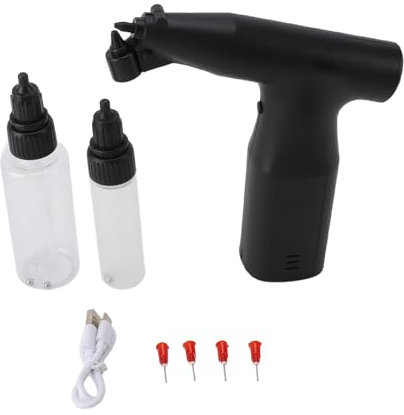 Pulverizador de Pintura eléctrico Kuuleyn para Coches, compresor de Aire de 5 mm, atomización Fina, Recargable, inalámbrico, con 4 boquillas.