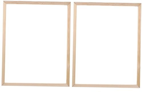 DOITOOL 8stücke Holzrahmen DIY Bilderrahmen Aus Massivholz Leisten Für Einfach Zu Montieren Für Fotos Und Ölgemälder