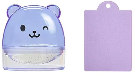 French Tip Stamp with Scraper Silicone Stamper Jelly Nail Stamper Nail Art Manicure Tools Salon Bare Set Silicone Jelly Scraper French Tip Stamp