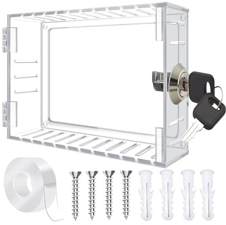Thermostat Covers Replacement Universals Clear Locks Box With Guard Protective Covers Enduring Clear Thermostat Cover With