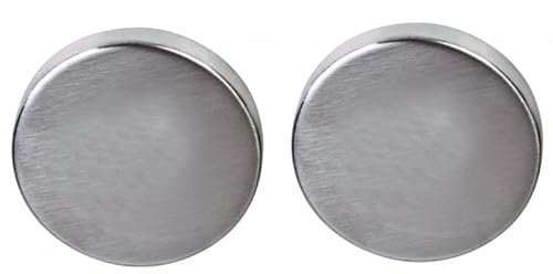 Paire de Rosaces Inox 304 KLOSE besser ELSA - Rondes Diam: 53 mm - Borgnes.