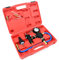 WilTec Set Universal comprobador Circuito refrigeración vehículo Kit Purga Rellenado Sistema refrigeración