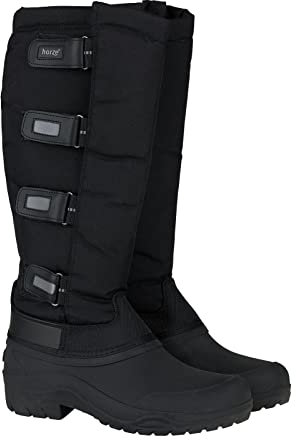 HORZE Bottes Thermiques Polar, Femme, Noir, 38