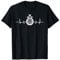 Dartspieler Herzschlagdesign Geschenk T-Shirt