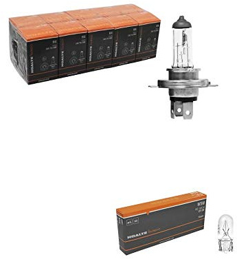BLUETECH 20 St H4 Halogen Lampe Autolampe 12V 55W P-43T und W5W Positionslicht Scheinwerfer Lampe Ersatzlampen Abblendlicht Fernlicht Nebellicht.Setpreis