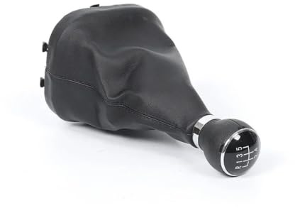 LIANGBAOS Schalthebel Abdeckung Für VW Für Touran Für Caddy MK2 2003-2015 5/6 Geschwindigkeit Gamasche Boot Abdeckung Schaltknauf(5 Speed)