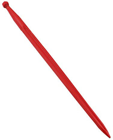 Frontladerzinken | 1100 mm | M22 Gewinde | von SHW | Zinken | Frontlader | Ballenzinken | Gabel | Großballen | Palettengabel | Frontladerwerkzeug | Ballen