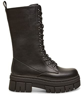 BATA Anfibi donna alti effetto pelle