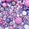 A Pinch Of - Pearls Mix - Twinkle Ice Pink - Cake Topper Sprinkles - 30g Edible Shimmer Ball Cupcake Decorations - Weddings, Christenings & Valentines