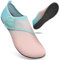 WateLves Badeschuhe Wasserschuhe Herren Damen Schwimmschuhe Strandschuhe Aquaschuhe Schnell Trocknend Breathable Surfschuhe Beach Pool Unisex（blau orange 36/37）