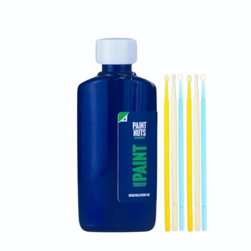 PaintNuts Colour Matched Car Touch Up Bottle By Registration Includes Precise Touch Up Sticks