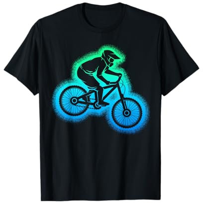 Mountainbike MTB Downhill Biker Kinder Jungen T-Shirt