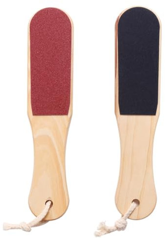2 Pcs Raspa Piedi Professionale Lima per Piedi e Talloni a Doppia Superficie Abrasiva Lima Piedi Talloni per Calli, Talloni Screpolati e Occhio di Pernice Pelle Morta