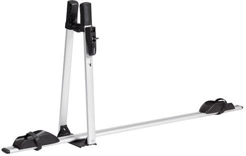 1x Fahrradträger VDP Premium Alu + Dachträger K1 MEDIUM kompatibel mit Volkswagen Polo V (6R) (5Türer) 10-14