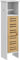 HOMCOM Meuble de Salle de Bain avec Support Papier Toilette Rangement avec Barre Amovible 3 Niveaux + Sortie Papier, 21l x 17P x 78H cm, Bambou et Bois Blanc