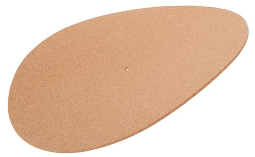 Kork Slipmat für Plattenspieler 12 Zoll Antivibration und Schutz | Statische Aufladung, Rutschhemmend, für Phonographen und Turntables, 1 Stück