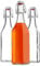 KADAX Bügelflaschen mit Bügelverschluss, 500ml, 3 Stück, leere Glasflaschen, Flaschen zum Befüllen, Einmachflaschen aus Glas, Bügelflasche für Eierlikör