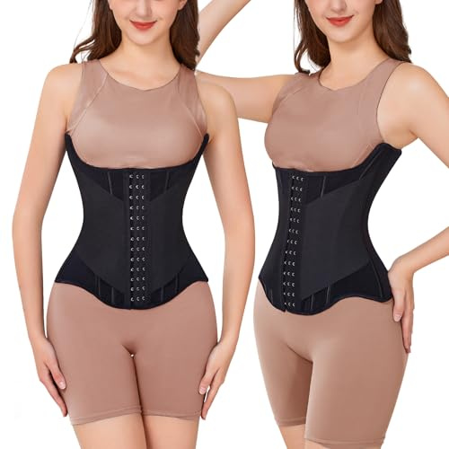 Yixinly Corset Minceur Femme Ventre Plat, Ceinture Gainante en Forme de U Ceinture Post Partum Corset Minceur Serre Taille Body Sculptant Femme Ceinture Abdominale Serres-Taille