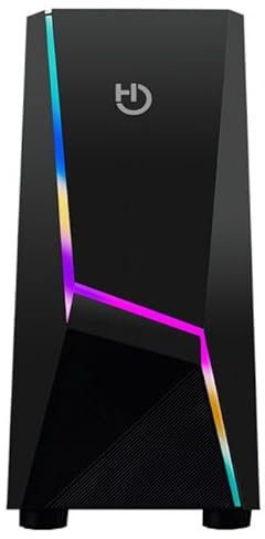 PCBYTE AMD Ryzen 5 3400G, PC desktop Radeon Vega RX 11, Windows 11 - USB3.1 - Wi-Fi (Case 4, 8 GB, 1 TB SSD)