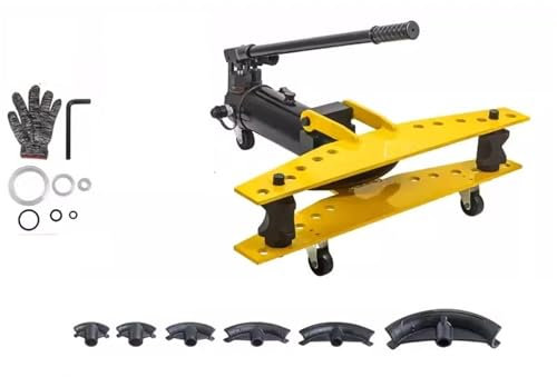 16 Tonnen hydraulischer Rohrbieger mit 6 Matrizen, manuelle und elektrische Rohrbiegemaschine, for 22–60 mm Rohre