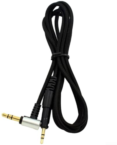 Kopfhörerkabel, Ersatz-Audiokabel mit Mikrofon für Audio-Technica ATH‑M40X/M50X/M60X/M70X, Kabel für Studio-Sets und tägliches Hören (Standard Edition)