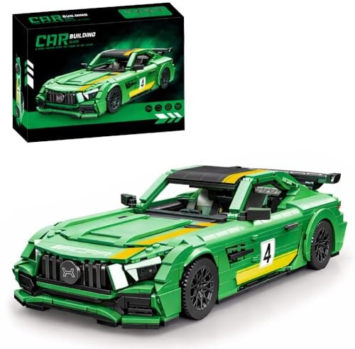 DUANT 39125 Sportwagen Klemmbausteine Technikfür Erwachsene, 1585 Teile MOC Supercar Bausatz, zusammenbaubares Ausstellungsstück und Sammlermodell