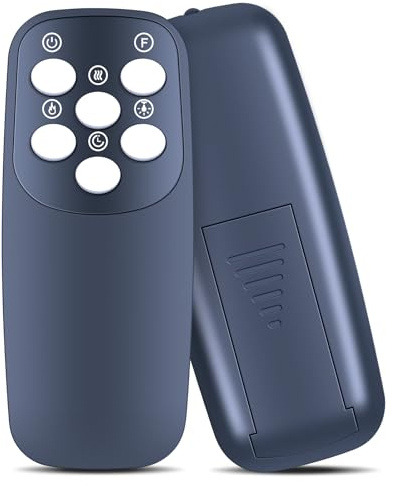 LWJ Remote Control Replacement fit for INMOZATA Electric Fire Wall Mounted/Recessed/Freestanding Electric Fireplace