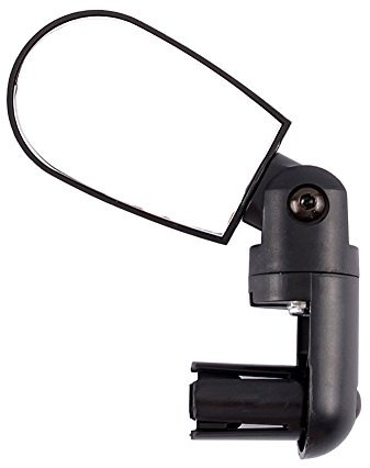 Rückspiegel für Fahrräder, Mountainbikes, drehbar, für Fahrradlenker, mit Schlüssel, für Rennräder, Mountainbikes, Schwarz