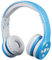 Hisonic Kids wireless Headphones bluetooth, Volume Limited Bluetooth headphones Foldable Headphones for kids with music share port and Built-in Microphone for boys and girls (Blue)