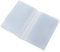 Chiic 1 Pièces Pochette de Carte en Plastique Porte-Cartes de Visite 10 Pages 10 Emplacements ou 10 Pages 20 Emplacements ou 10 Pages 20 Emplacements pour Femme Homme, Transparent (1#)