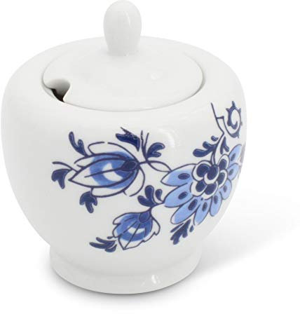 Friesland Porzellan Zuckerdose 0,24l Atlantis Delfter Blau