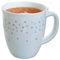 TeaLogic Teebecher Tasse Starlight - Becher Teetasse mit Sternchen Motiv - Tea Logic Fine Bone China (350ml)