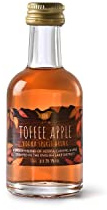 Kin Vodka - Toffe Apple Vodka, 20.3% ABV, 12 x 5cl Miniature Bottle | Smooth Flavour Blend of Caramel & Apple, Enjoy Neat or in Cocktails. Created in the Lake District