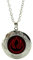 LINWEN Charms Jewelry Handgefertigter Feuerwehr-Anhänger, Avatar der letzte Airbender, geometrische Kunst, Bild Medaillon Anhänger, Sterling Silber