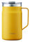 LocknLock Metro Becher aus hochwertigem 18/8 Edelstahl, doppelwandig, isoliert, mit Griff, perfekt für Tisch mit Deckel, Gelb, 590 ml