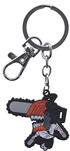 Amasukami Anime Character Pochita keyring Power keyring Denji keyring