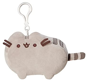 Aurora, 61534 Pusheen Classic Plüsch Schlüsselanhänger, Grau