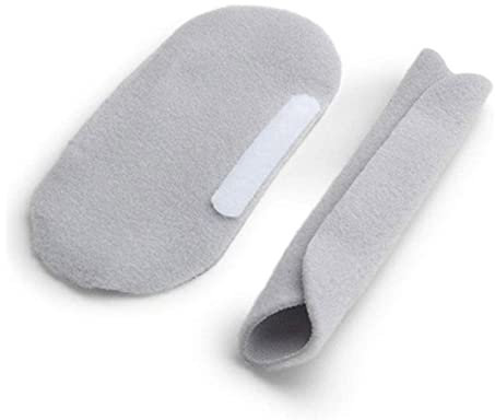oiakus 2er-Pack CPAP-Gurtabdeckung, universelles Schutzpolster für Beatmungsgeräte und Kopfbedeckungen, rutschfest, bequem, verhindert Abdrücke und Einkerbungen am Kopfband