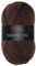 Frida's Wollhaus Pro Lana 50 g Wash Filz uni Filzwolle Stricken Häkeln Garn flauschig 26 Farben (110 | Braun)