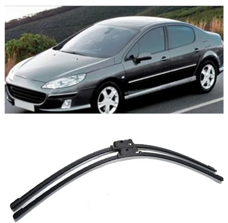 MoDma Limpiaparabrisas, para Peugeot 407 407 SW 2004-2010 Escobillas Limpiaparabrisa Limpiaparabrisas Delantero Ventana Limpia Coche Accesorios 28+28