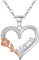 Tusuzik Geschenke für Mama Halskette Damen mit Zirkon Silberkette 925 Anhänger Muttertagsgeschenk Geburtstagsgeschenk für Mutter Geschenk