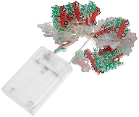 MAGICLULU Außendekoration 1 Stück Schnur LKW-Lichterketten rotes LKW-LED-Licht Weihnachts-Pickup-Truck-Ornament weihnachtsdeko tannenbaum Weihnachtsbeleuchtung Festival-LED-Leuchten