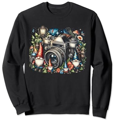 Photographer Photography Garden Gnomes Sweatshirt