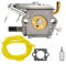 Set carburatore di ricambio per Mac 35Cc CS6MHO35UB24RA compatibile con motosega McCulloch 3516 3200 3205 3210 32Cc 35Cc 38Cc CS6MHO35UB24RA