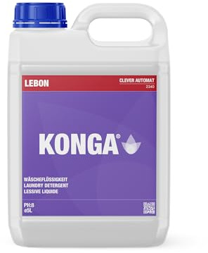 Konga Clever Automat pH-neutrales Waschmittel, Flüssigwaschmittel-Konzentrat, Waschseife, speziell für automatische Waschmaschinen