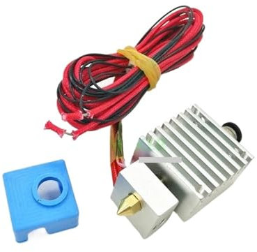 TH1000XUE for tevo for Tornado 3D-Drucker Einzelextrusions-Hotend MK8 Silikonsocke Upgrade-Kit 24V 3D-Druckerteile(24V Without a Sock)