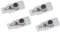 KYPSZQPSH Projecteur Laser Led For Porte De Voiture, Lampe De Bienvenue Adaptée À X164 W164 W215 GL ML R Classe R400 R350 R300 ML450, Accessoires(For Mercedes Benz,4pcs)